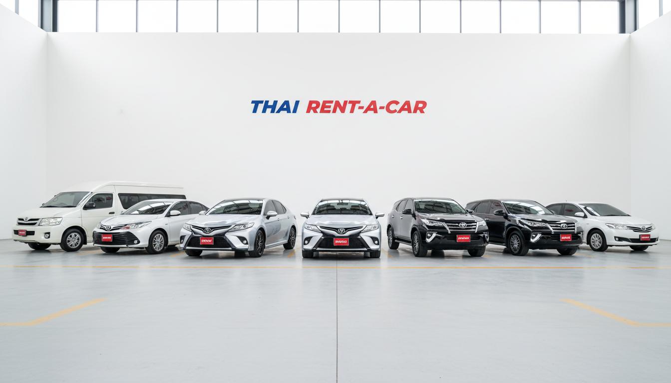 Jatu Thai Car Rental Fleet